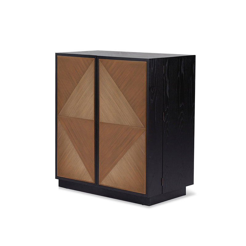 OEM Modern Elegant Retro Luxurious Versatile Bordeaux Bar Cabinet Supplier, Factories