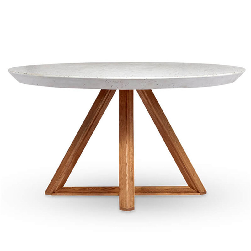 OEM Modern Simple Casual Versatile Terrazzo Countertop Manhattan Dining Table Suppliers, Pricelist