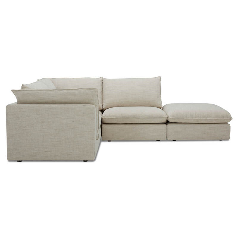 China Modern Minimalist Fashionable Classic Versatile Cloud-like Sorrento Fabric Modular Sofa Factory, Product
