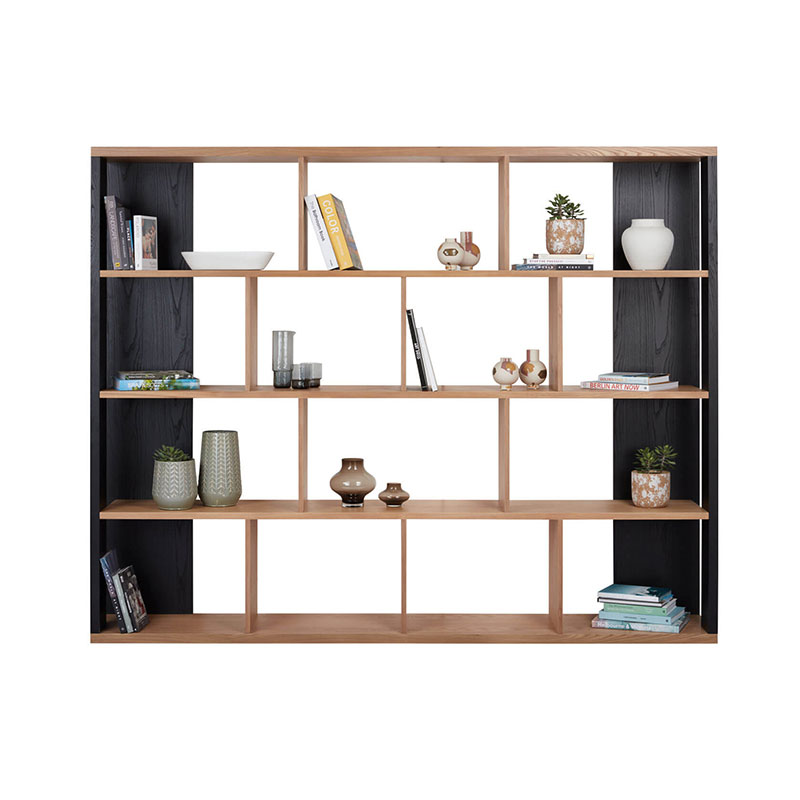 Famous Modern Simple Natural Fashionable Versatile Wooden Amelie Bookshelf Company, Products