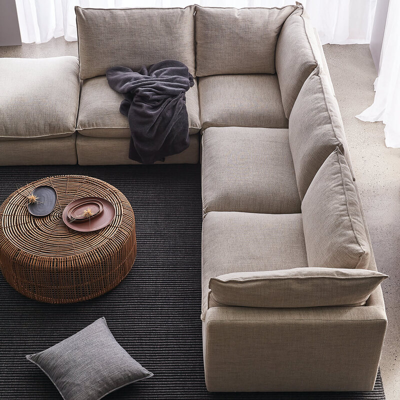 Sorrento Fabric Sofa View 1