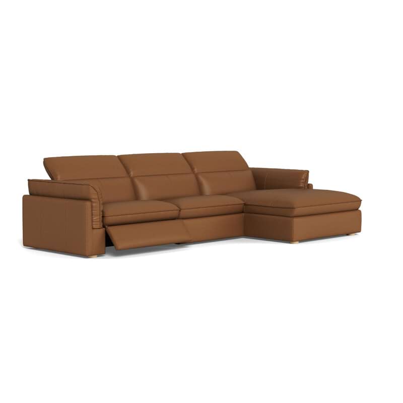 Wholesale Modern Minimalist Fashionable Classic Versatile Cloud-like Sorrento Leather Electric Recliner Modular sofa Companies, Service