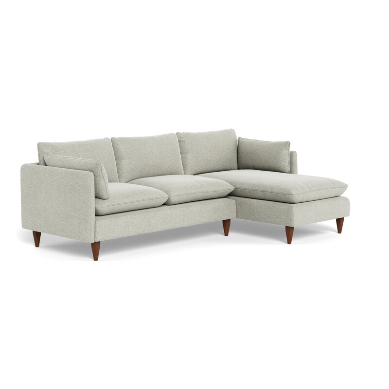 Cheap Modern Simple Elegant and Fashionable High-set timber legs Eton Fabric Modular Sofa Manufacturer, Company
