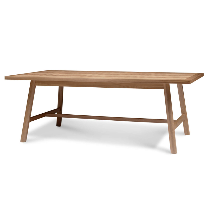 CE Certification Modern Simple Natural Versatile Herringbone Wood Grain Desktop Taylor Dining Table Exporters, Product