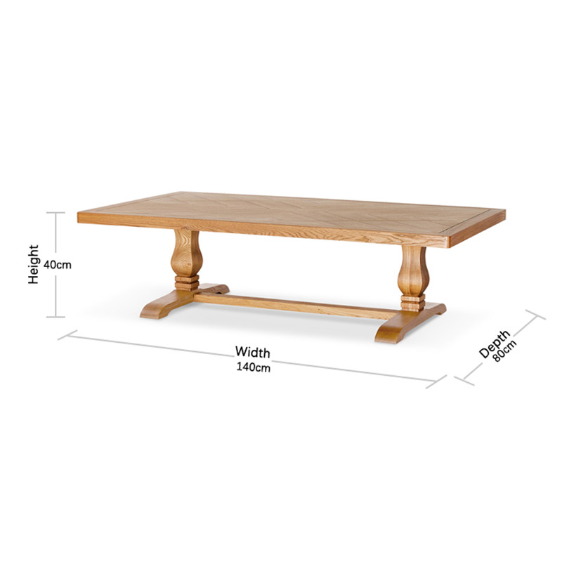 Discount Natural Simple Retro Magnificent Wooden Rectangular Georgie Coffee Table Companies, Product