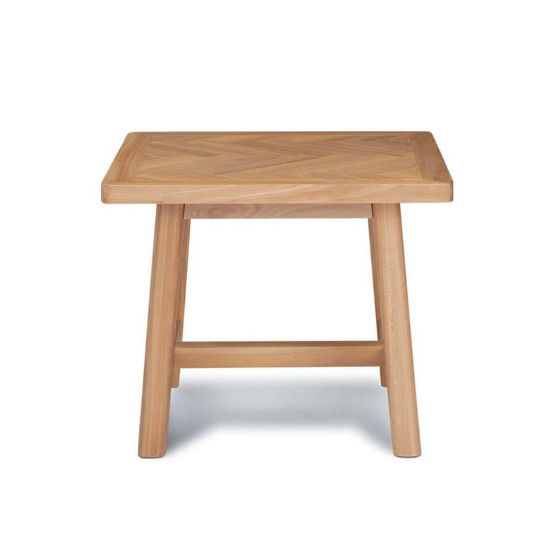 China Modern Simple Natural Versatile Herringbone Wood Grain Desktop Taylor Occasional Side Table Manufacturers, Exporter