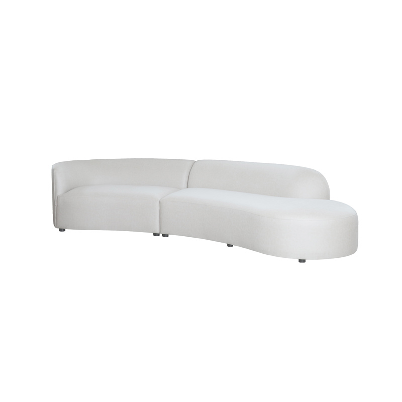 Custom Modern Light Luxury Elegant Versatile Comfortable Fashionable Crescent Sofa Factories, Exporters