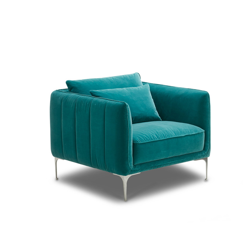 Custom Simple and luxurious retro velvet Andrea Sofa Manufacturers, Factory