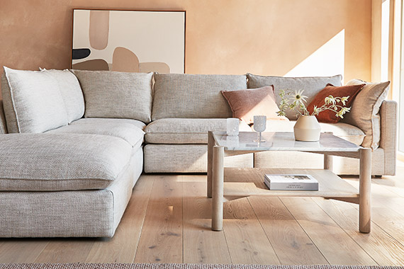 Sorrento Fabric Sofa View 5