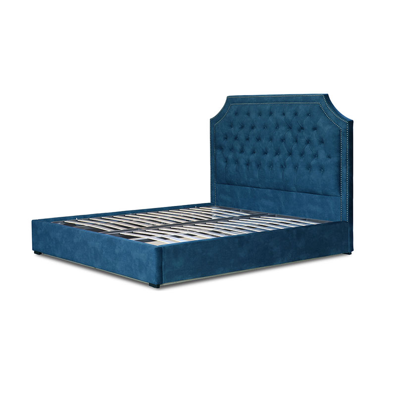 CE Certification Modern Luxurious Elegant Romantic Simple Parisian Tufted Bed with Storage Suppliers, Companies