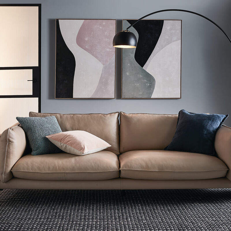 PANAMA Leather Sofa view 3