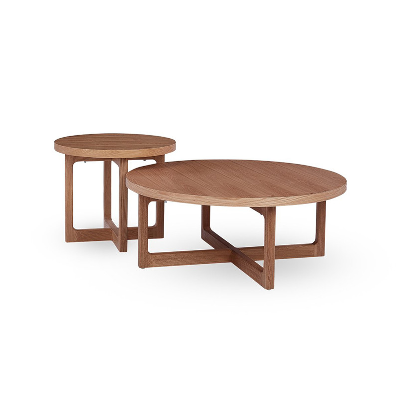 China Modern Simple Natural Versatile Elm Circular Nikki Coffee Table Quotes, Product