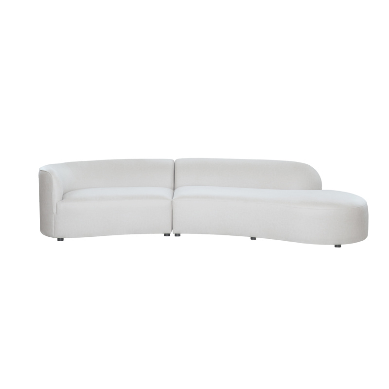 Custom Modern Light Luxury Elegant Versatile Comfortable Fashionable Crescent Sofa Factories, Exporters