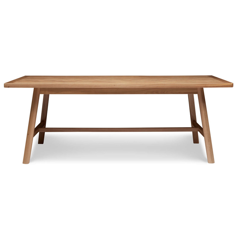 CE Certification Modern Simple Natural Versatile Herringbone Wood Grain Desktop Taylor Dining Table Exporters, Product