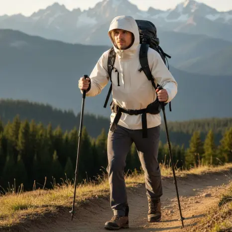 ODM Adjustable Hem Drawcords Jacket for Light Hiking & Travel MOD05140 Manufacturers, Manufacturer