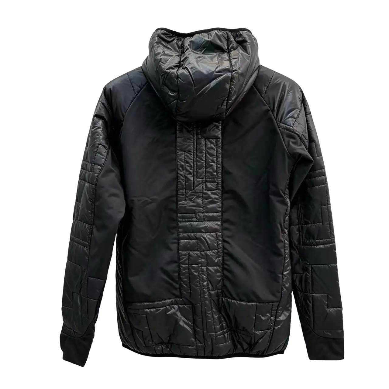 Custom Geometric Quilted Waterproof Hooded Jacket Factory, Quotes