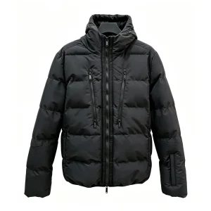 Best Mens High Collar Thickened Outdoor Padded Jacket Cold Resistant Quilted Winter Coat Factories Company