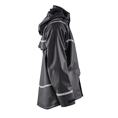 China Hooded rain jacket with reflective details MOD04104 Supplier, Factories