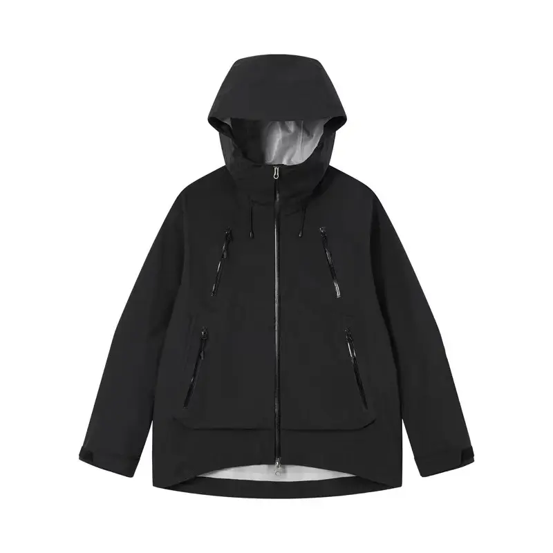 Wholesale Elastic Drawcord High-Neck Hood Jacket for Mountaineering & Hiking MOD05139 Pricelist, Exporter