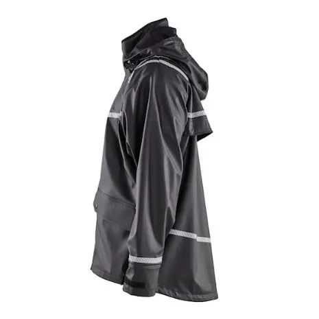 China Hooded rain jacket with reflective details MOD04104 Supplier, Factories