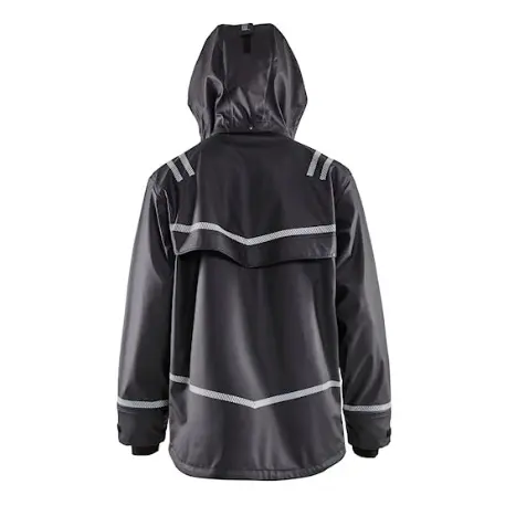 China Hooded rain jacket with reflective details MOD04104 Supplier, Factories