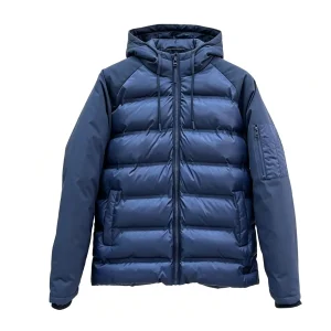 Custom Men's Raglan Sleeve Sports Outdoor Quilted Jacket Quotes, Service