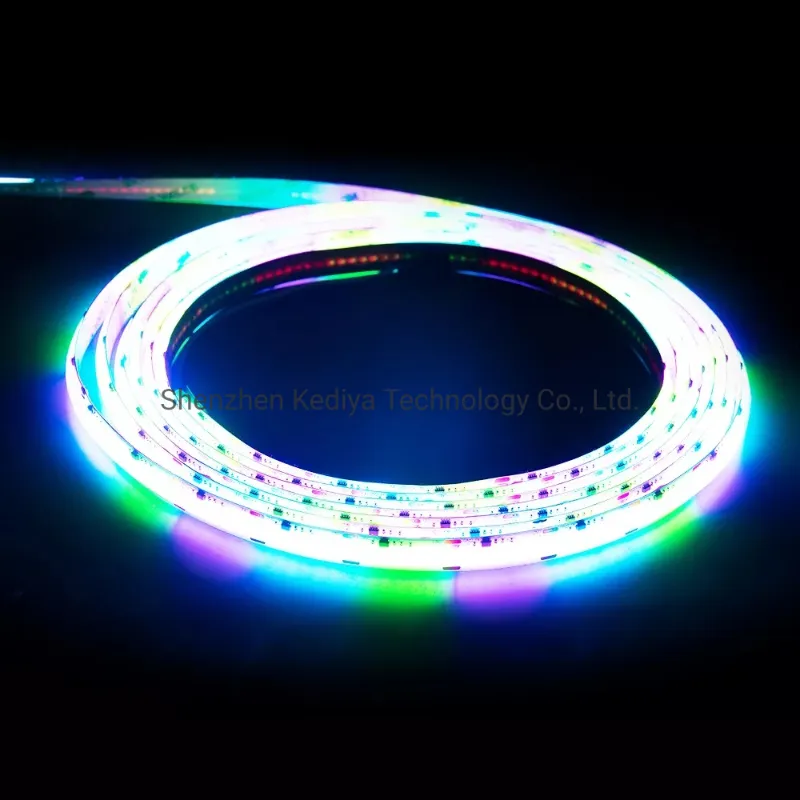 Fita de LED COB com Cor dos Sonhos Spi Endereçável de Alta Densidade Flexível