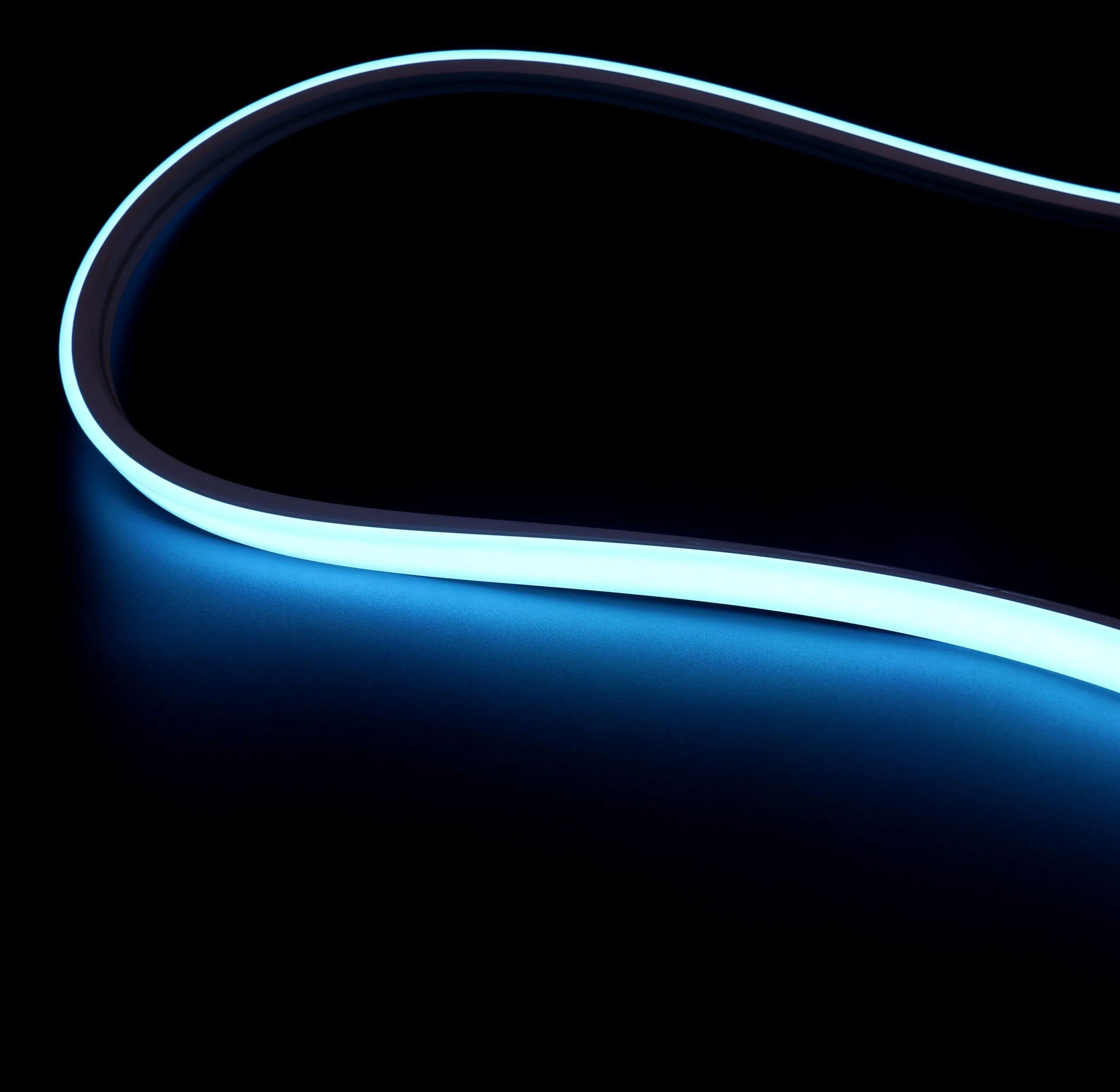 Aprovado UL, CE e RoHS Luz de Emissão Três Lados IP67 Fita de LED Neon Flex