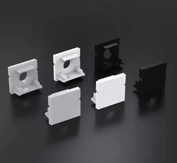Canal de Alumínio para Extrusão de LED com Difusor Perfil de Alumínio Recessado para Fita de LED