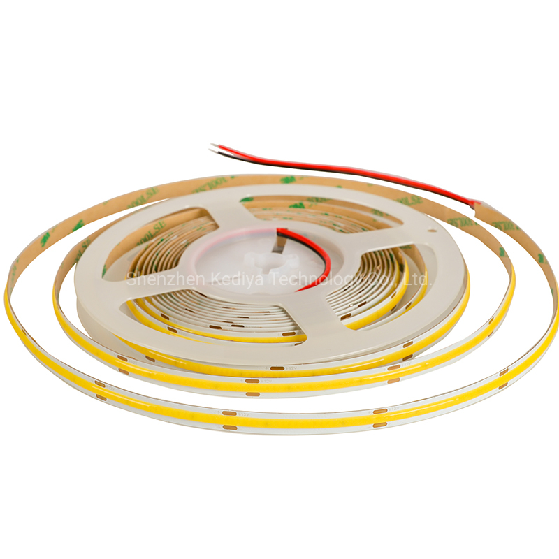 Fita de LED COB Dimmable RGB CCT Versátil para Iluminação Personalizável
