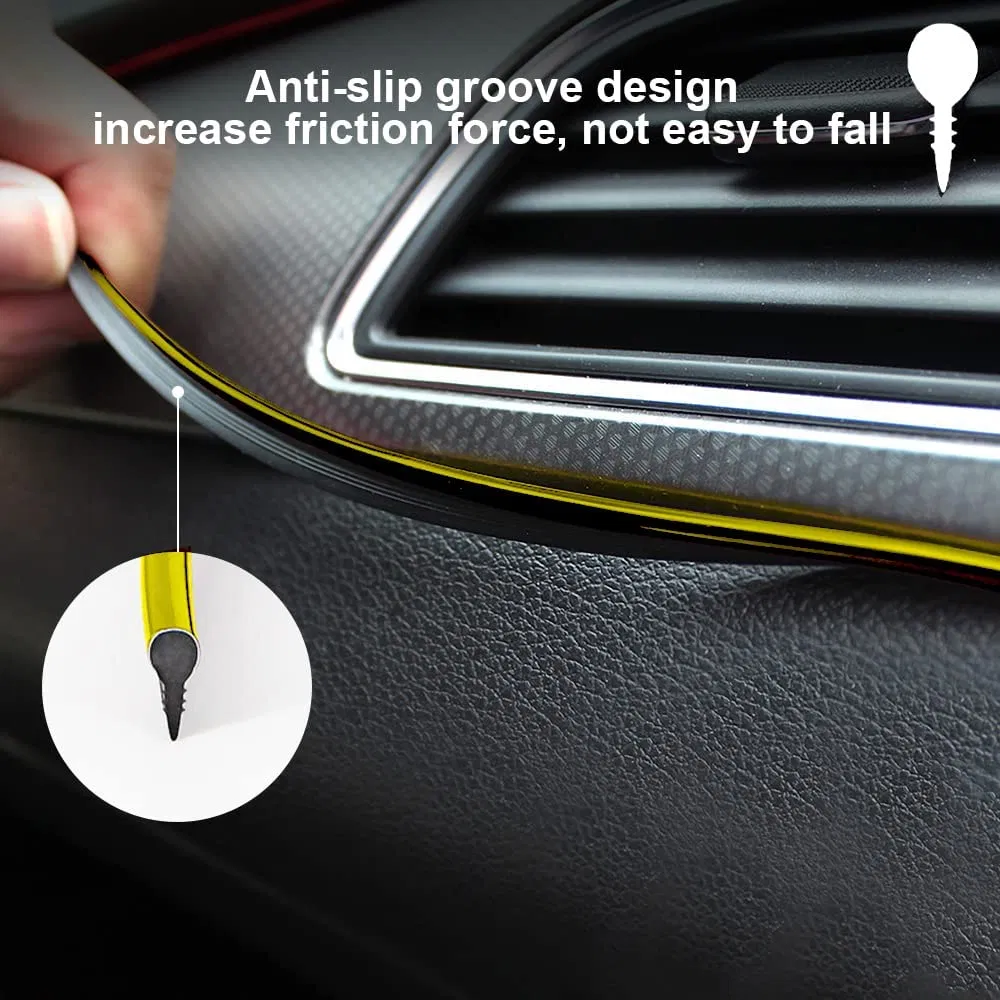 Iluminação Interior de Carro Fita LED Flexível Luz Neon Decorativa para Automóvel