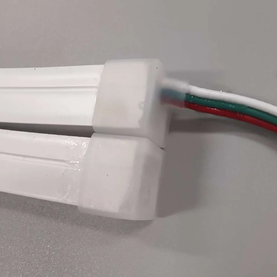 Fita LED COB RGB endereçável padrão da UE 14*14mm luzes de néon programáveis com pixels RGB
