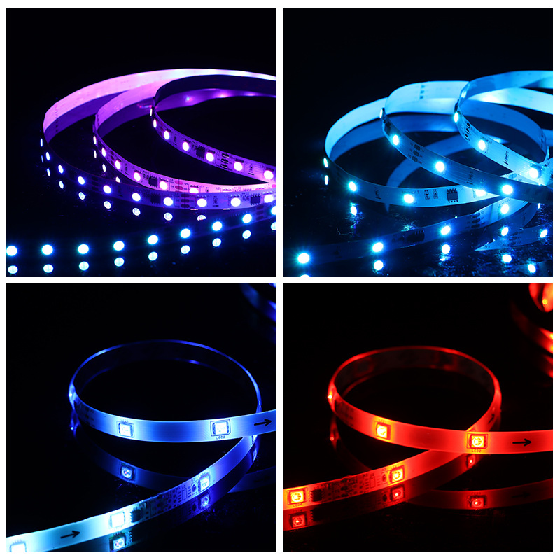 784drgbic Endereçável Individualmente 30/60/74/96/144LEDs/M Ws2812b Fita de LED