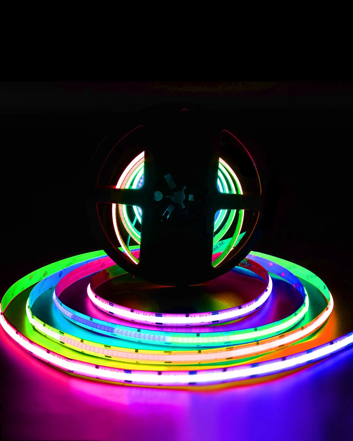 Cor dos Sonhos RGB COB 24V 720LEDs/M Fluxo de Água Pixel Fita LED