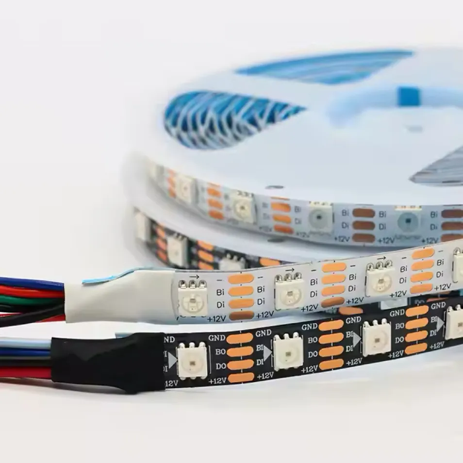 SMD5050 Ws2815 Fita LED inteligente para decoração de sala de jogos