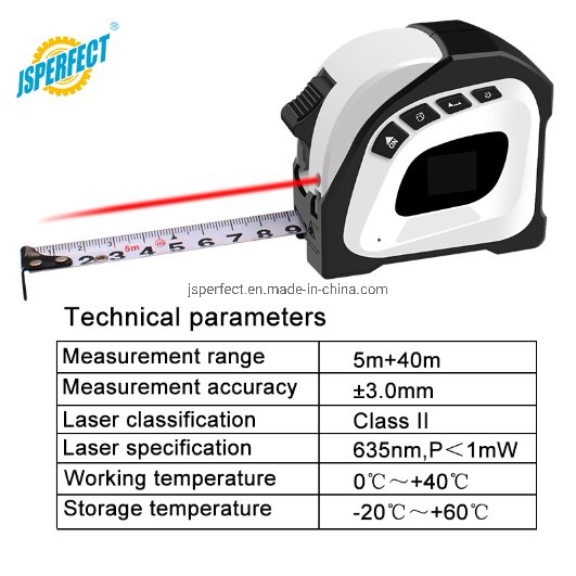 Fita Métrica a Laser Nova de Fábrica OEM Digital 40m