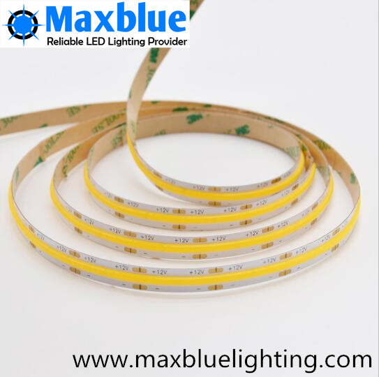 Fita LED COB de Alta Densidade 528chips 10W/15W para Iluminação de Armários