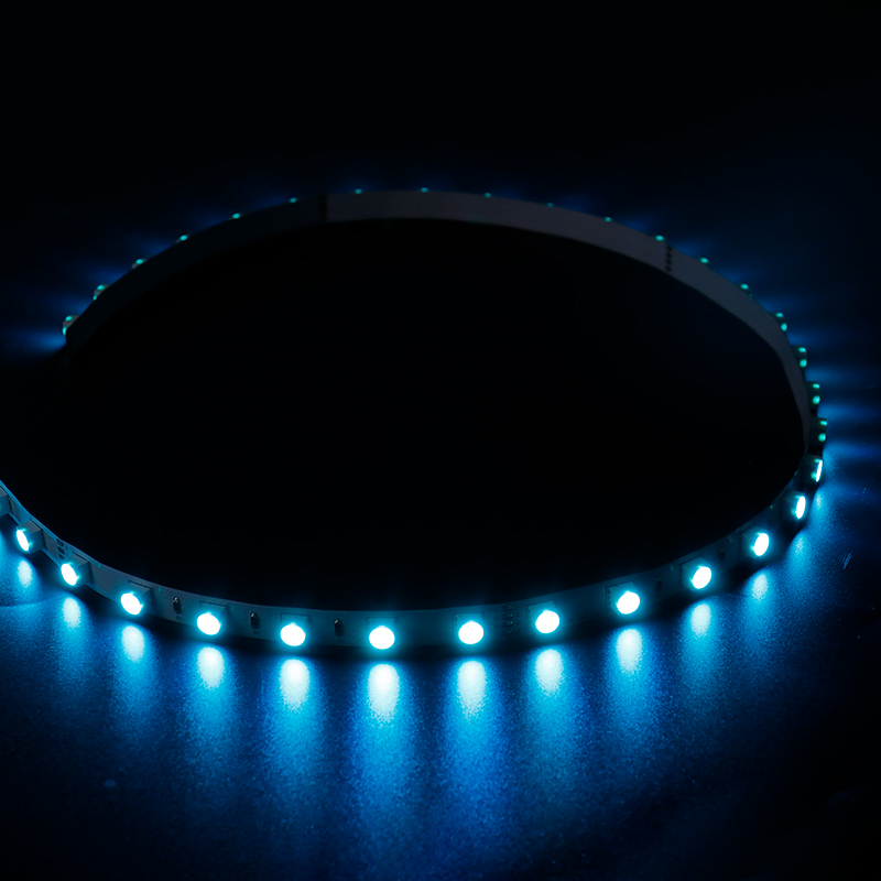 Fita de Luz LED RGB com Pixel Endereçável Programável Inteligente Ws2811 48LEDs 24V para Luz de Fundo de TV RGB