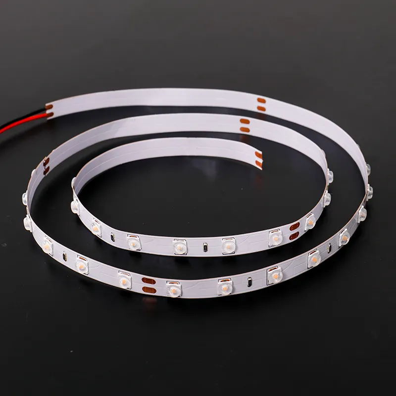 Fita de LED de Fábrica da China 24V Flexível à Prova d'Água Multicor Dimerizável SMD6060 Luz de Fita LED