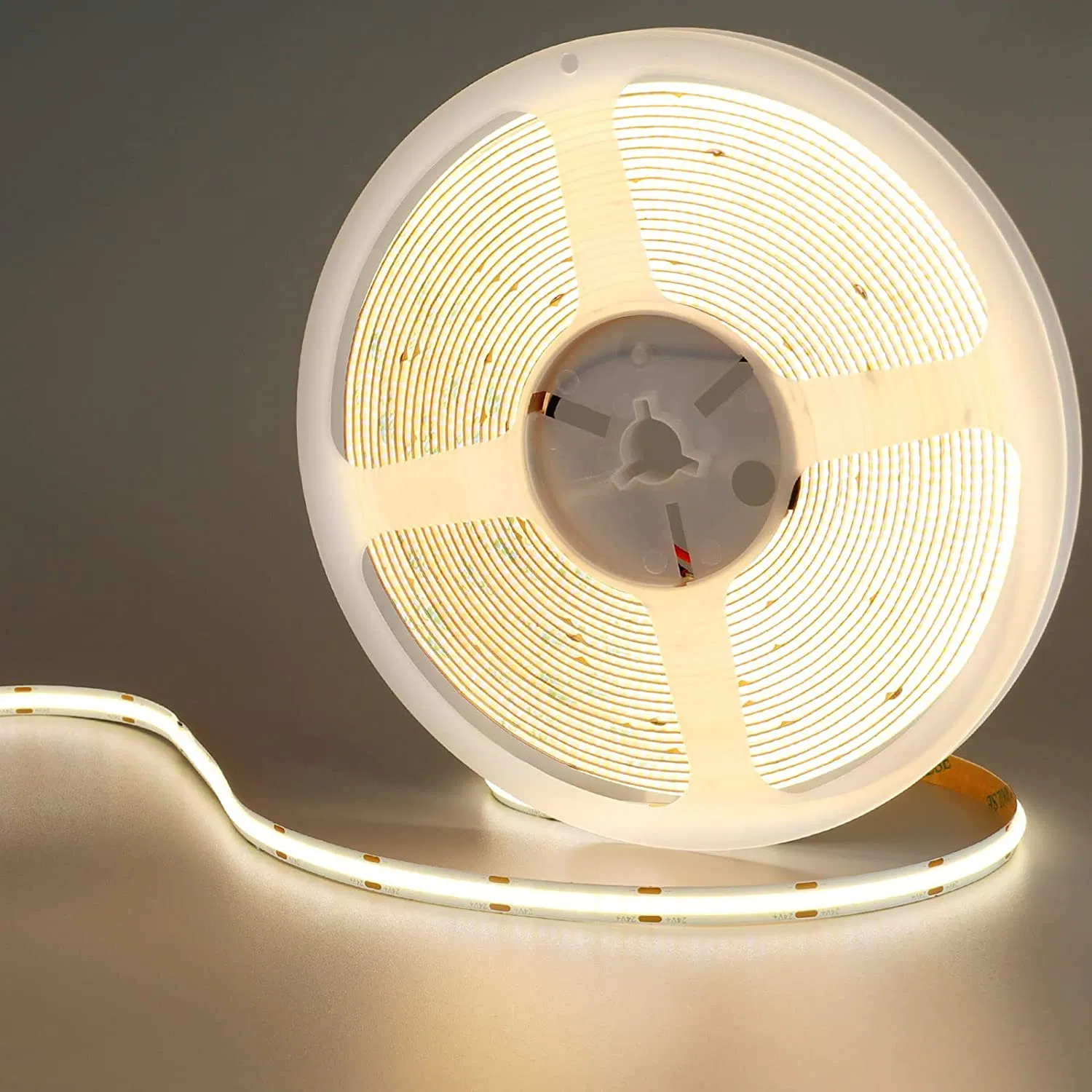 Fita de LED COB de Cor Única 480LEDs/M para Iluminação Residencial e Comercial