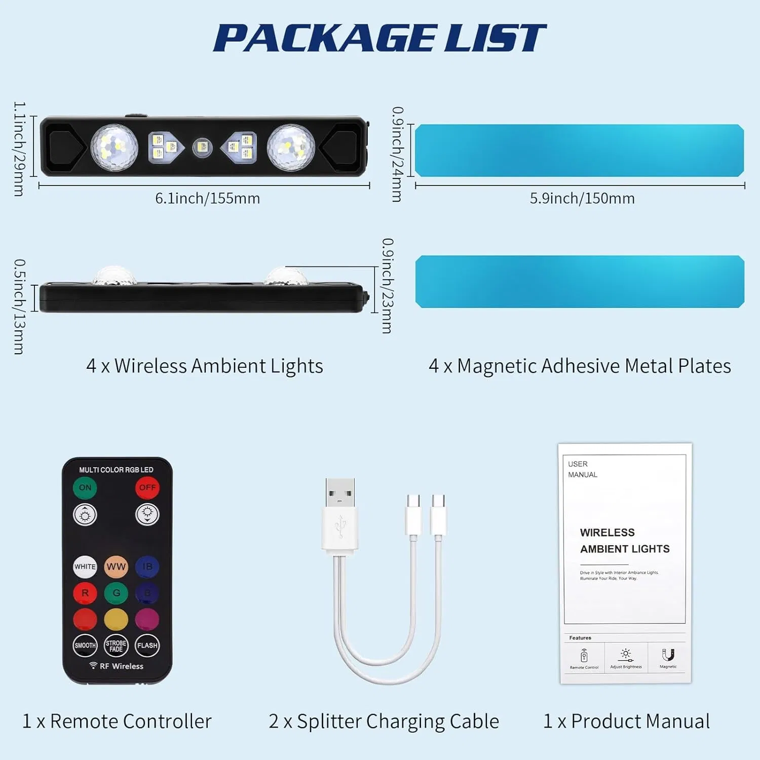 Bateria Recarregável USB