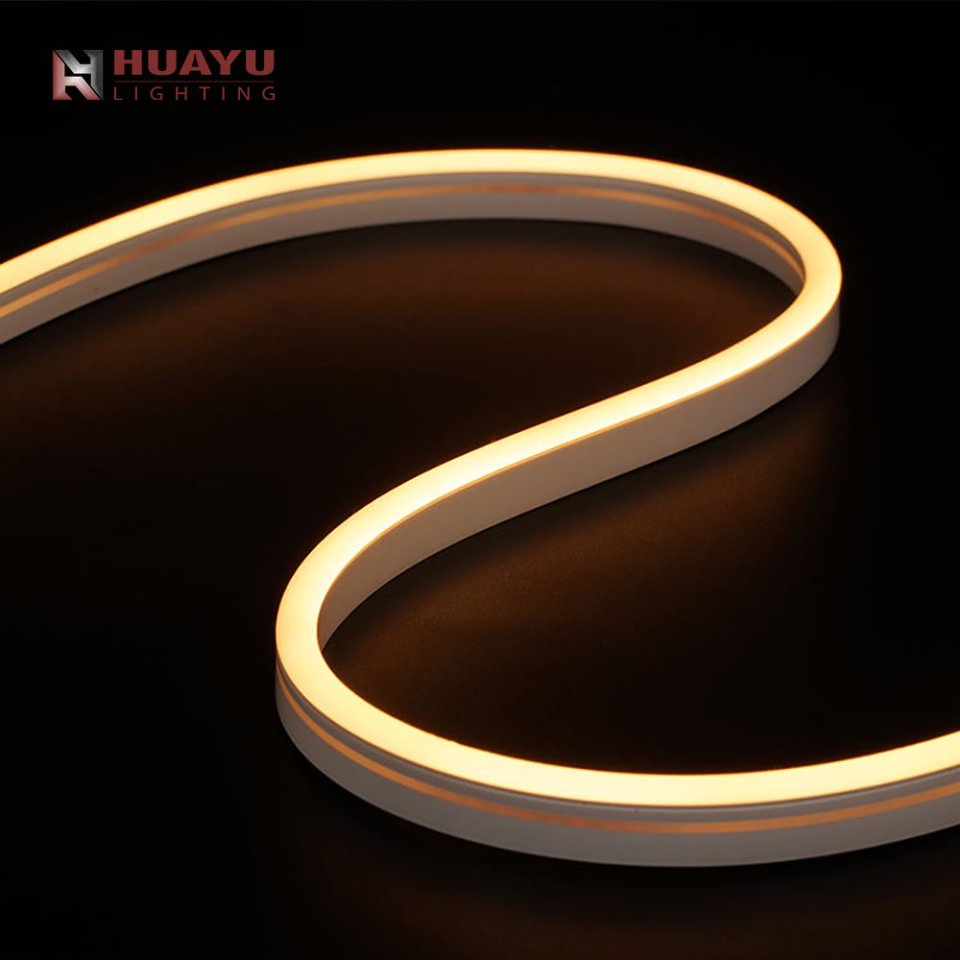 IP67 Fita Neon Decorativa à Prova d'Água para Exterior, 6*13mm Tamanho com Curvatura Lateral 3000K Branco Quente com 5-Year Garantia de Fita LED