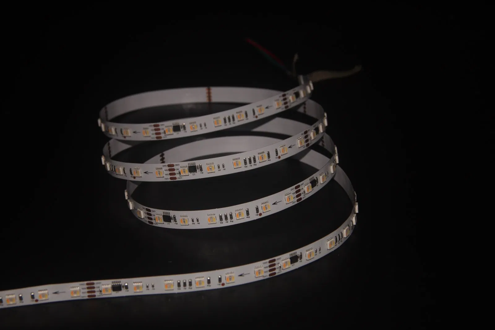 Ws2814 Fita LED RGBW Digital Spi - 60 LEDs/M - 24V - Endereçável Individualmente