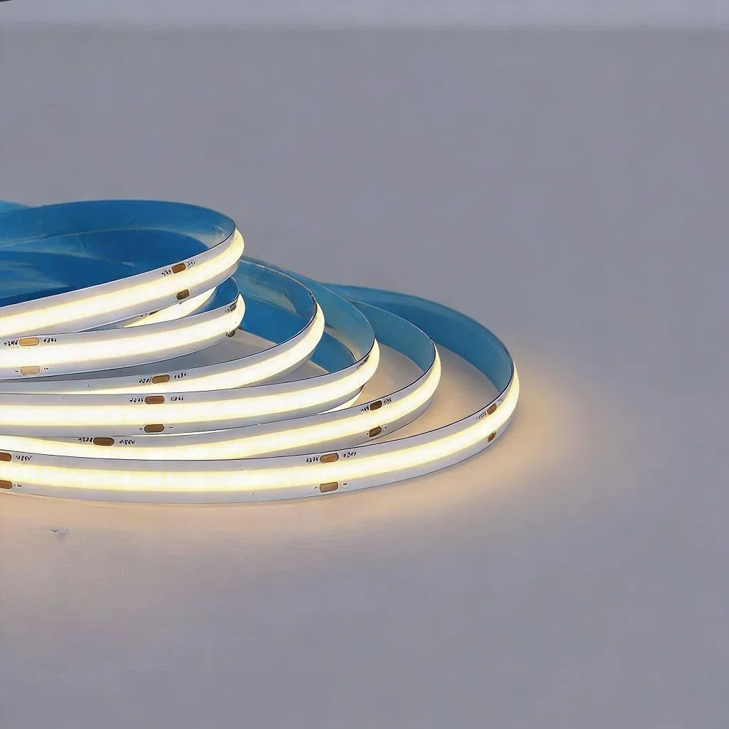 DC 24V/12V Luz de Cordão LED RGB de Alta Densidade e Alto CRI 60 LEDs/M Fita LED Mudança de Cor para Decoração Interna