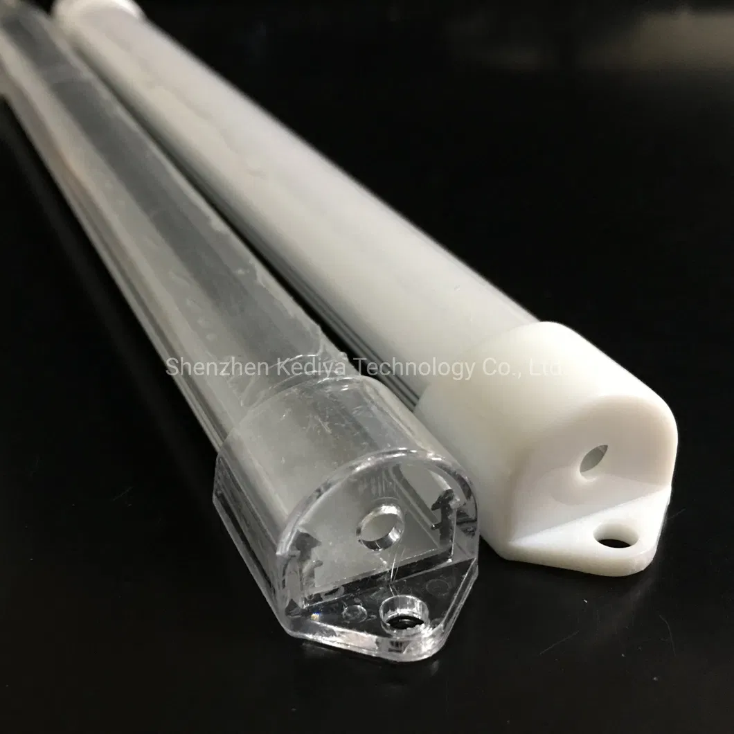 Fita de Luz LED de Alta Qualidade 8mm PCB 5m à Prova d'Água Branca 12V 24V Fita de Luz LED COB Flexível para Exterior em Perfil de Alumínio