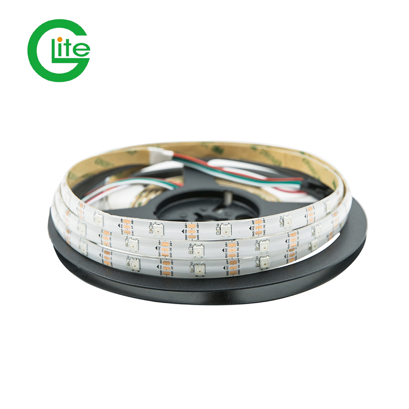 Glite IP67 Fita de LED Endereçável 30 à Prova d'Água Ws2812 Pixel