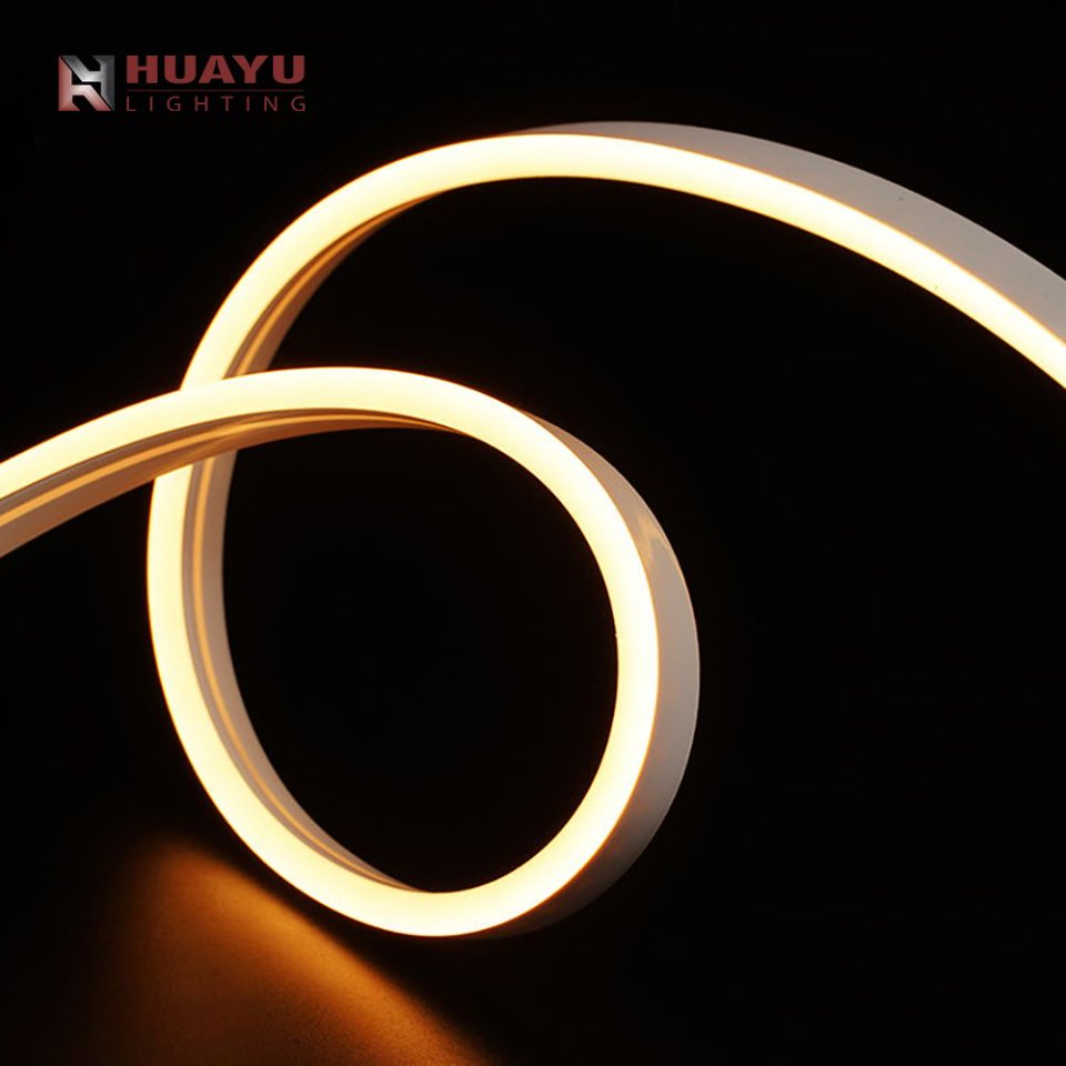 IP67 Fita Neon Decorativa à Prova d'Água para Exterior, 6*13mm Tamanho com Curvatura Lateral 3000K Branco Quente com 5-Year Garantia de Fita LED