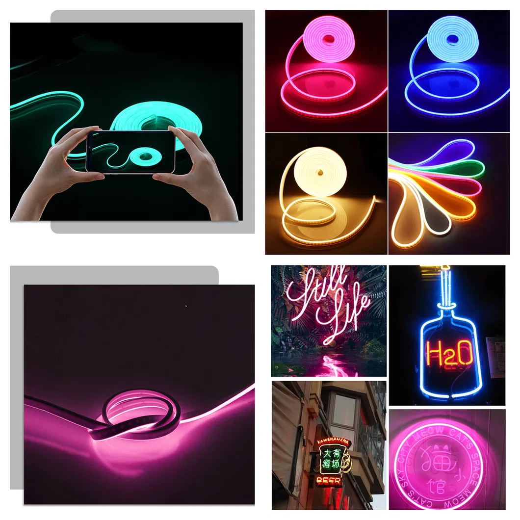 Venda de fábrica de luz neon flexível suave para uso doméstico ou comercial para tiras de LED