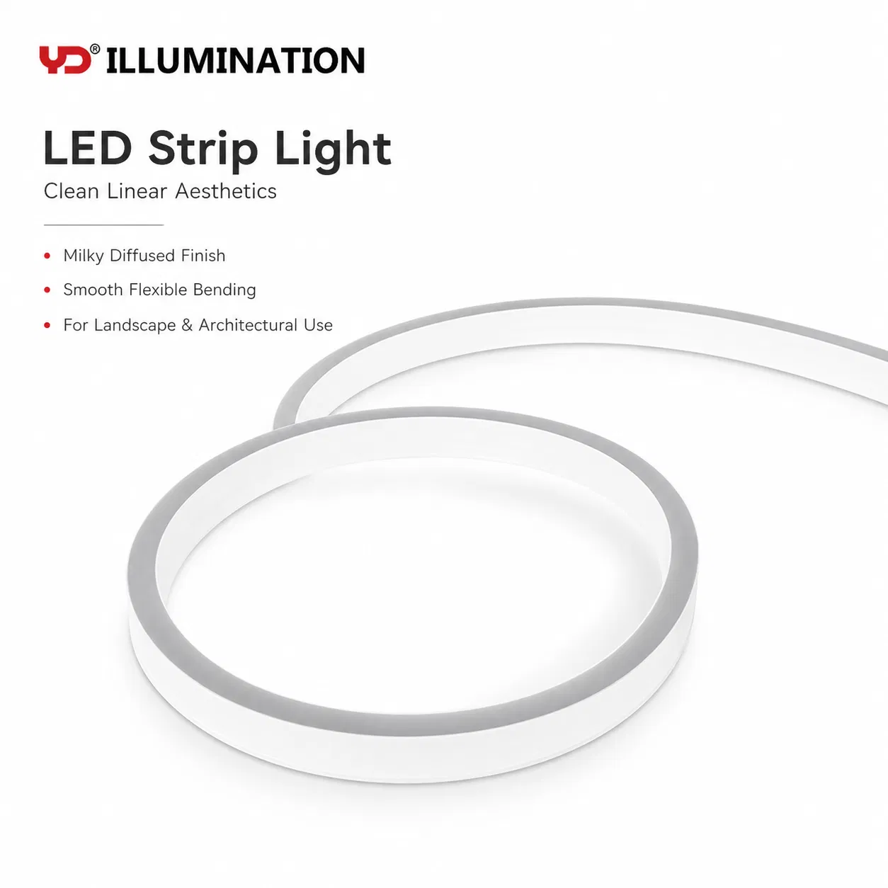 Iluminação LED para Exterior com Wi-Fi IP68 para Arquitetura Moderna