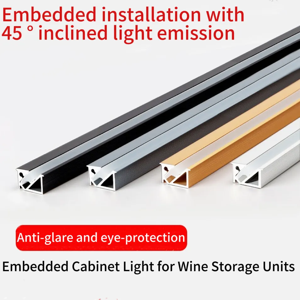 Várias cores de perfil do Spot de LED para gabinete